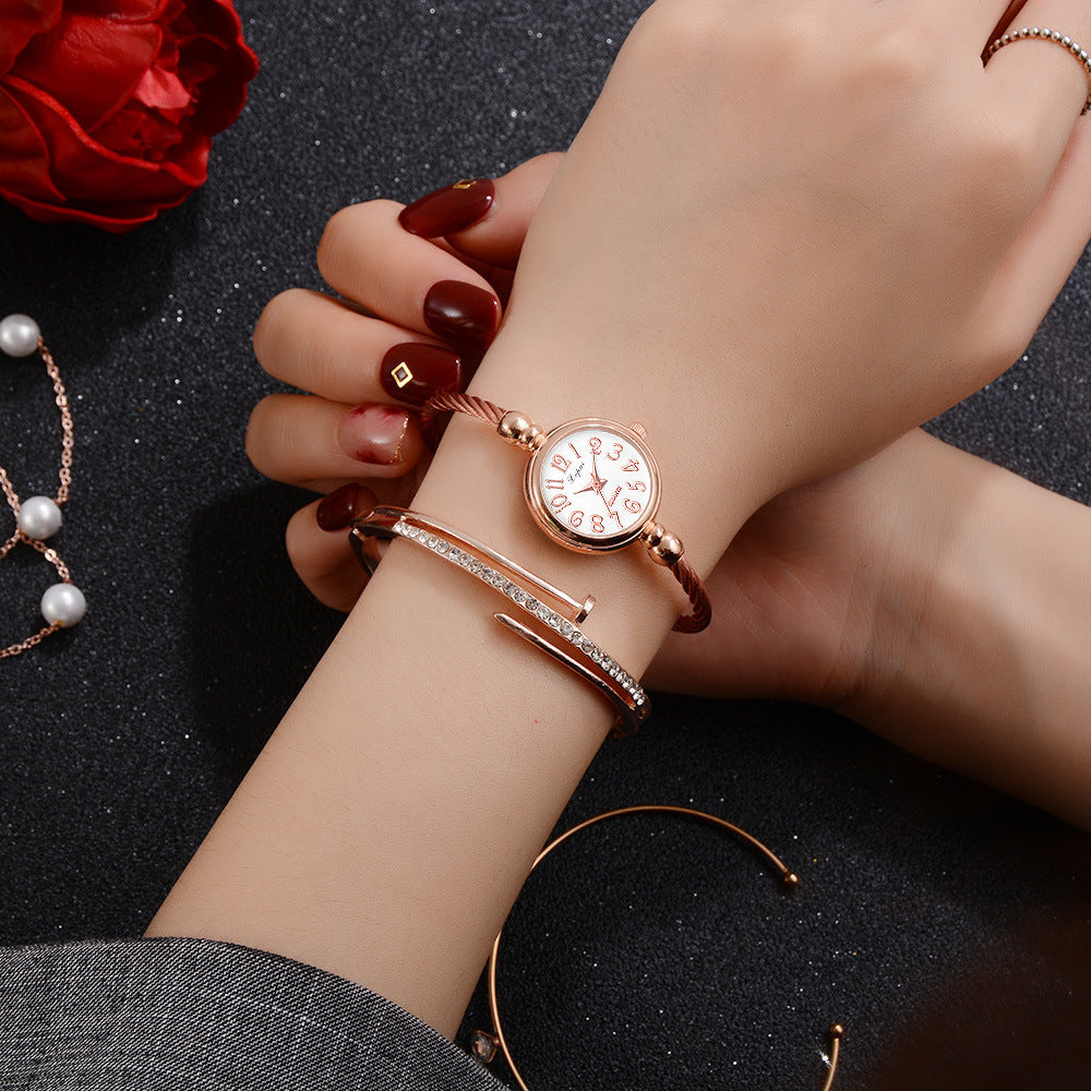 Alloy Fashion Student Trendy Watch